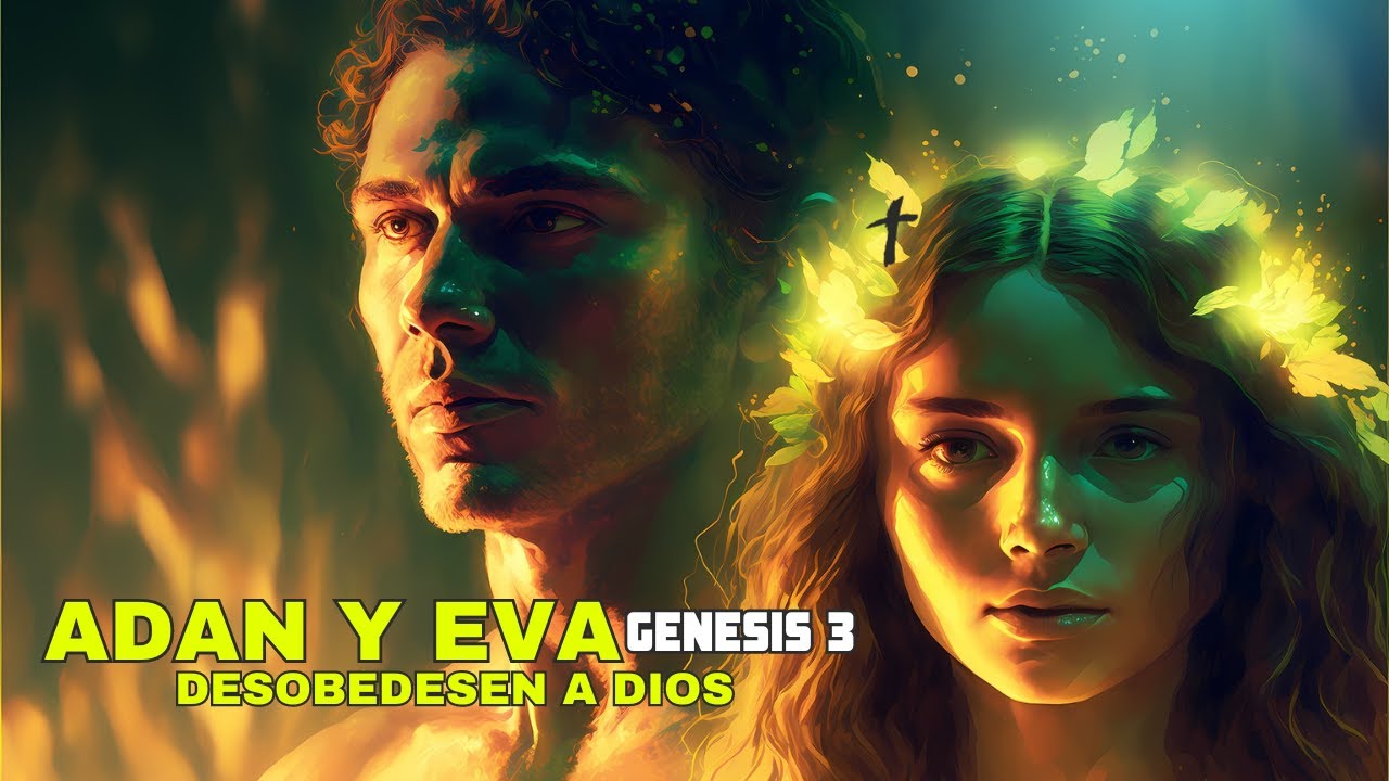 Adán y Eva desobedecen a Dios y son echados del Huerto del Edén - YouTube
