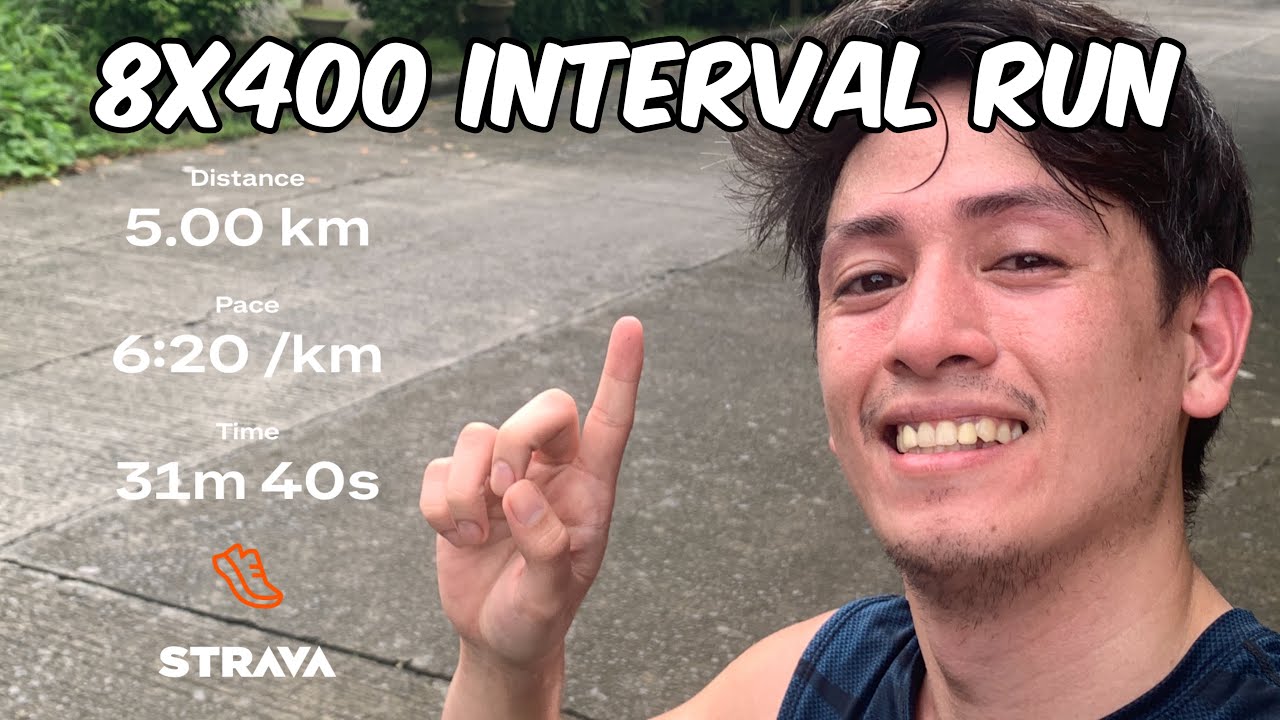 DAY 8 RUNNING ERA | 8x400 INTERVAL RUN 