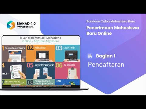 PANDUAN CALON MAHASISWA BARU - PENDAFTARAN PMB ONLINE