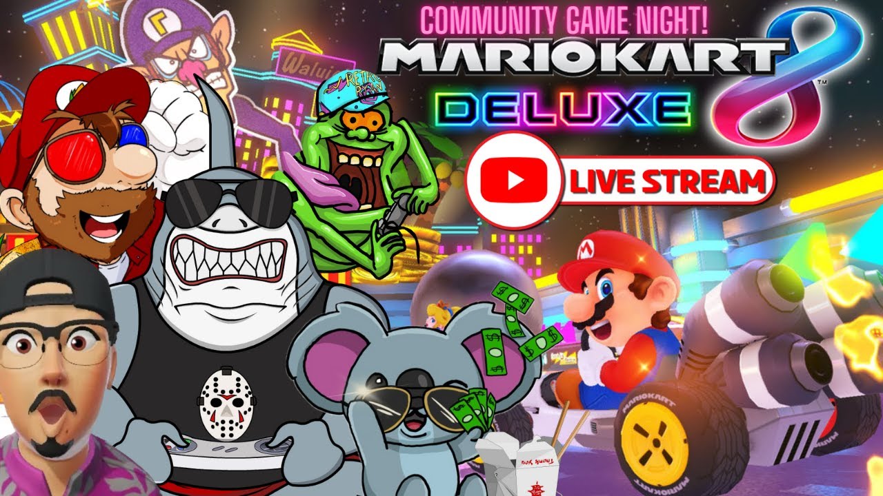 Community Game Night! - #MarioKart8Deluxe