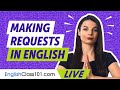 How to make commands and requests in English