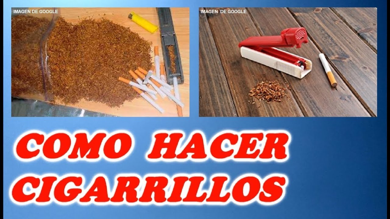 Como Hacer, Fabricar o Entubar Cigarrillos // Todo Huerta y Jardín