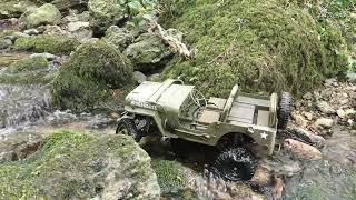 willys MB RC en action