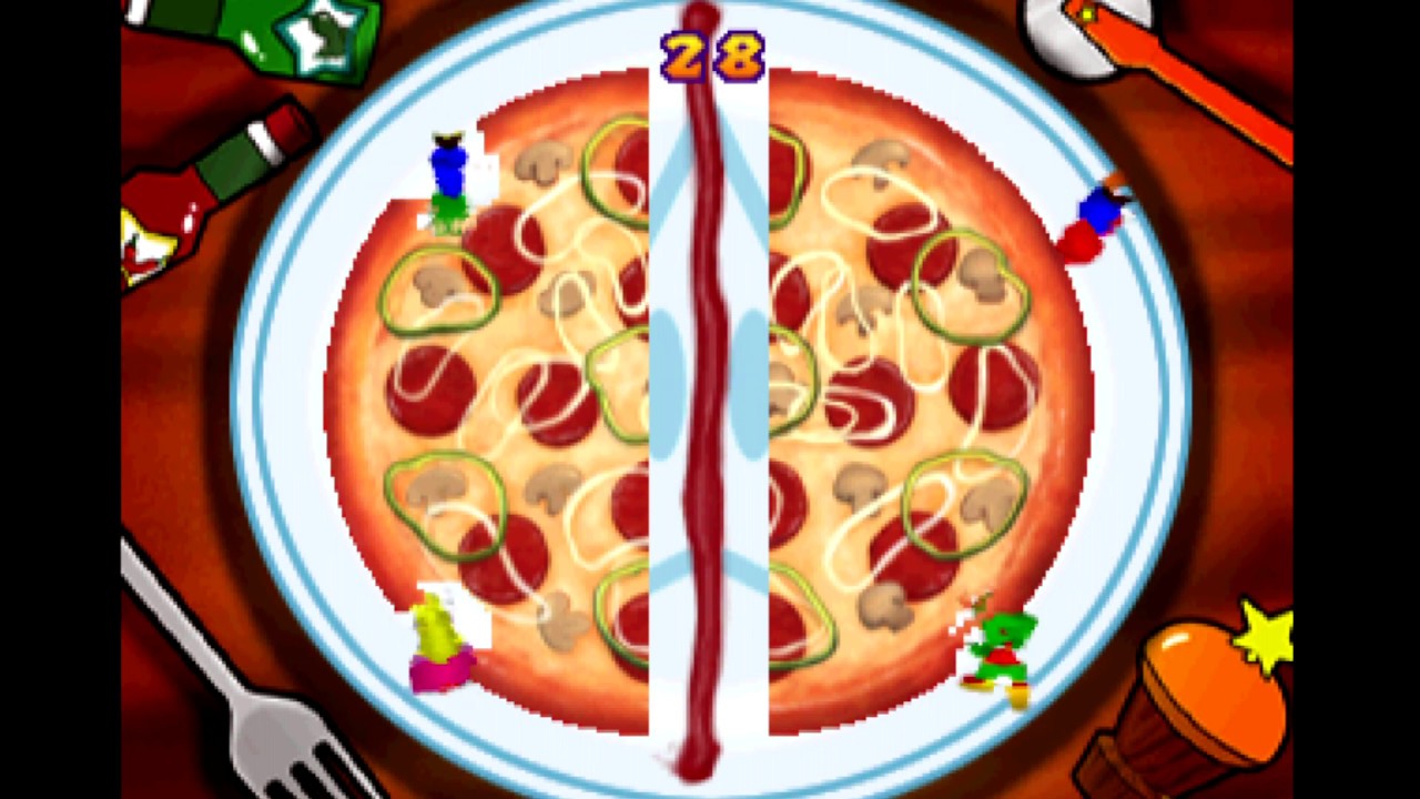 Mario Party 3 (N64) Eatsa Pizza (Minigame) YouTube