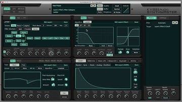 Filters in SynthMaster 2.9