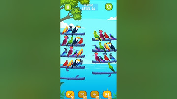 Bird sort color puzzle - 🦆🐥🐦 All Levels & Challenges (Mobile Gameplay)