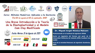 Una Breve Introducción a la Teoría de la Elastoplasticidad y al Modelo Cam Clay Modificado