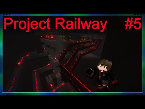 Minecraft Project Railway (PRW) | Die Einfahrten werden eingerichtet!!! #5