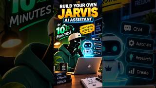 Build Your Own Jarvis AI Assistant in 10 Minutes! 🤖 (No Coding Required) | Python Project by Rhykoji