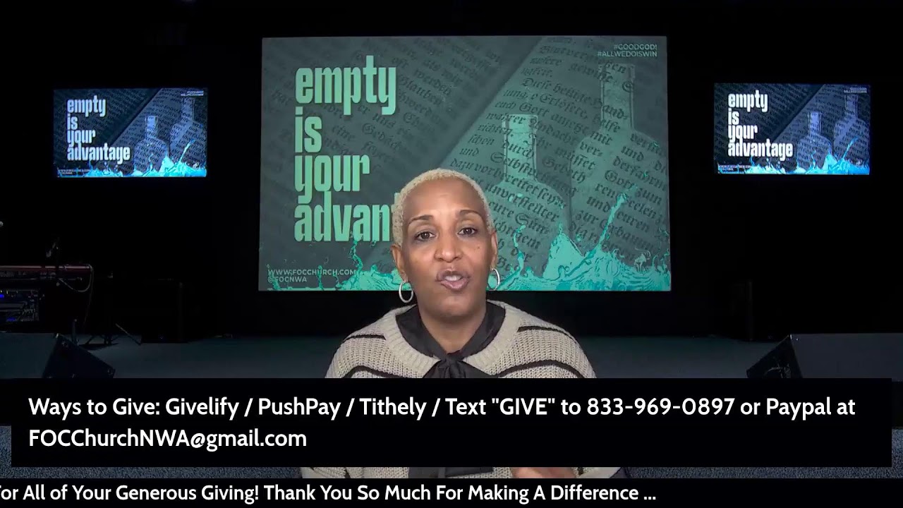 Good God! Pt. 2 - Empty Is Your Advantage