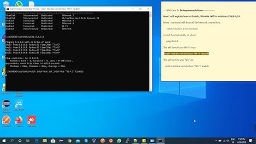 Enable  Disable Wi Fi in windows 10,8.1,8,7