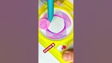Spirograph Art #shorts #tiktok #calligraphy #art #spirograph #drawing #шортс