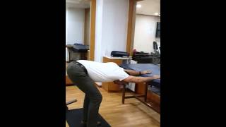 20151118 Lateral Shoulder Stretch - Lats Stretch