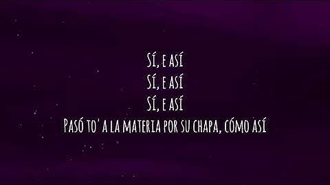 El Alfa "El Jefe" x Kim Loaiza - Si, Es Asi (Letra/Lyrics)