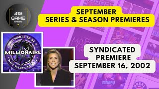Syndicated Millionaire Premiere