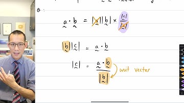 Understanding Vector Projections (1 of 3: Deriving the simplest formula)