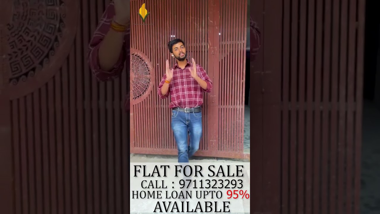 3BHK FLAT FOR SALE IN DWARKA MOR HOME LOAN UPTO 95% AVAILABLE 