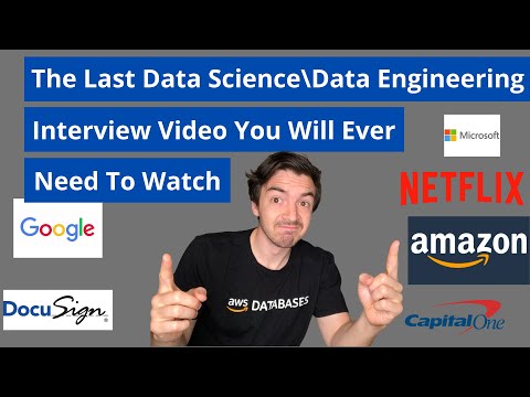 The Last Data Science/Data Engineer Interview Prep Video You Will Ever Need To Watch