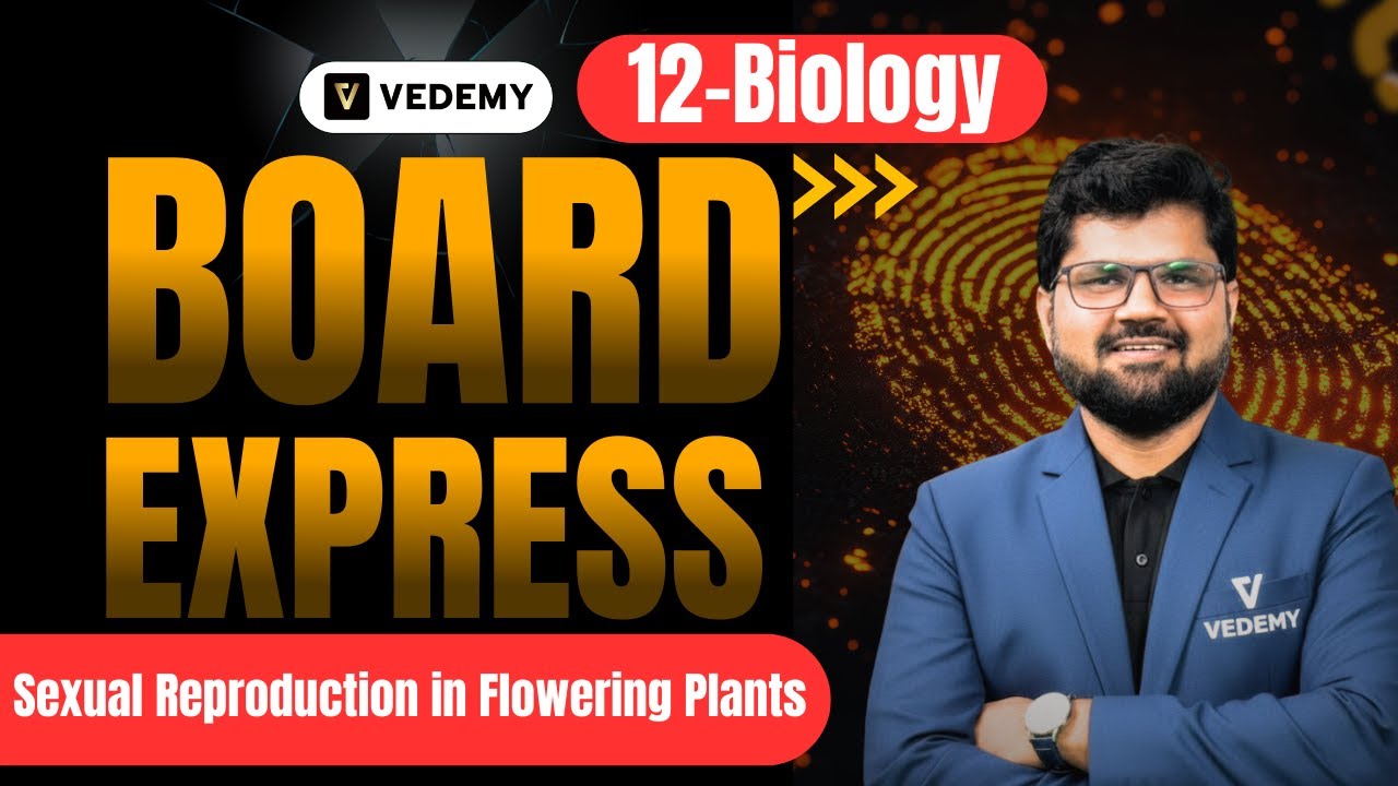 Board Express l⚡ | L-3 Sexual Reproduction in Flowering Plantsl 🌟 12th CBSE 📘  Dr. Sanjay Yadav 👨‍🏫