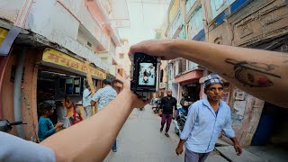 Street Photography India At 6Pm 4K Pov