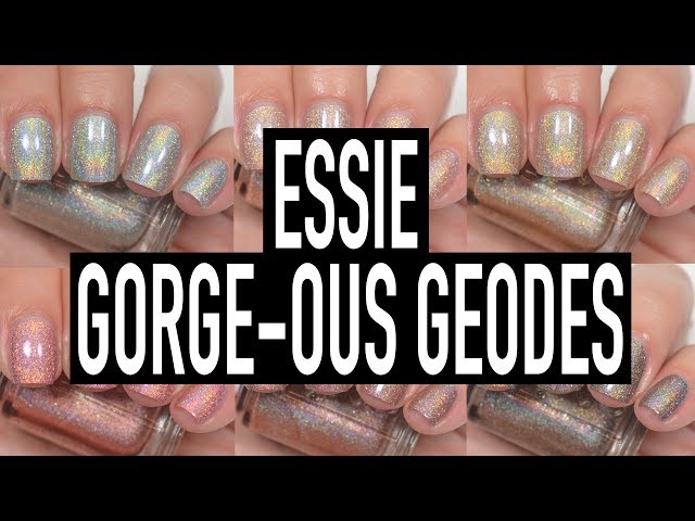 Essie - Gorge-ous Geodes (Summer Trilogy Part 1) | Swatch & Review