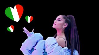 Ariana Grande Speaking Italian For 1 Minute
