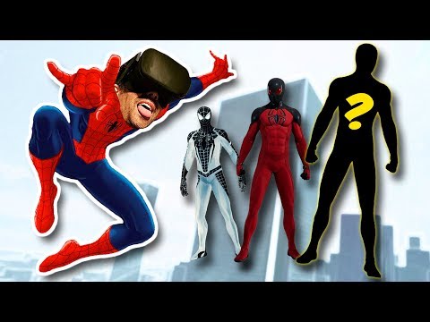 Spiderman Lejos de Casa en Realidad Virtual | Desbloqueando nuevos trajes