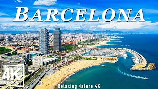Барселона 4K Ultra HD – Расслабляющая музыка и красивые пейзажи природы – Удивительная природа