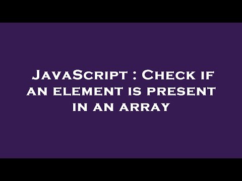 JavaScript : Check
