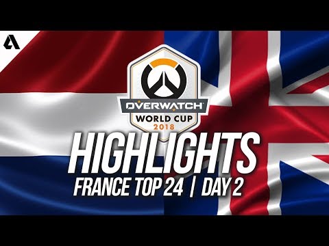 Netherlands vs United Kingdom | Overwatch World Cup 2018 Paris Qualifier Day 2