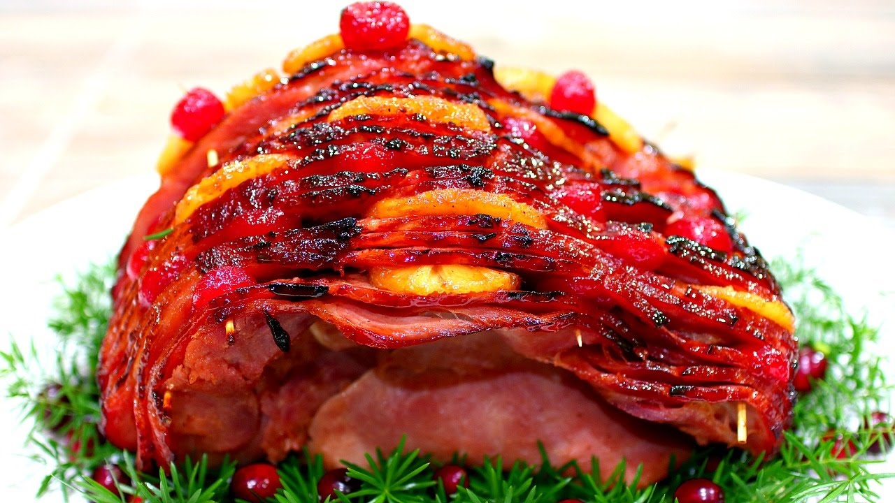 Baked Ham with the Best Glaze (VIDEO) 