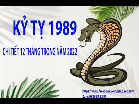 Video Tử vi tuổi Kỷ Tỵ 1989 năm 2022 nam mạng : Khó suôn sẻ... - youtube