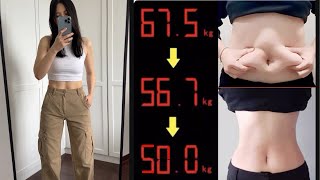 10 Min Standing Exercise To Lose Weight & Get Small Waist (No Jumping)