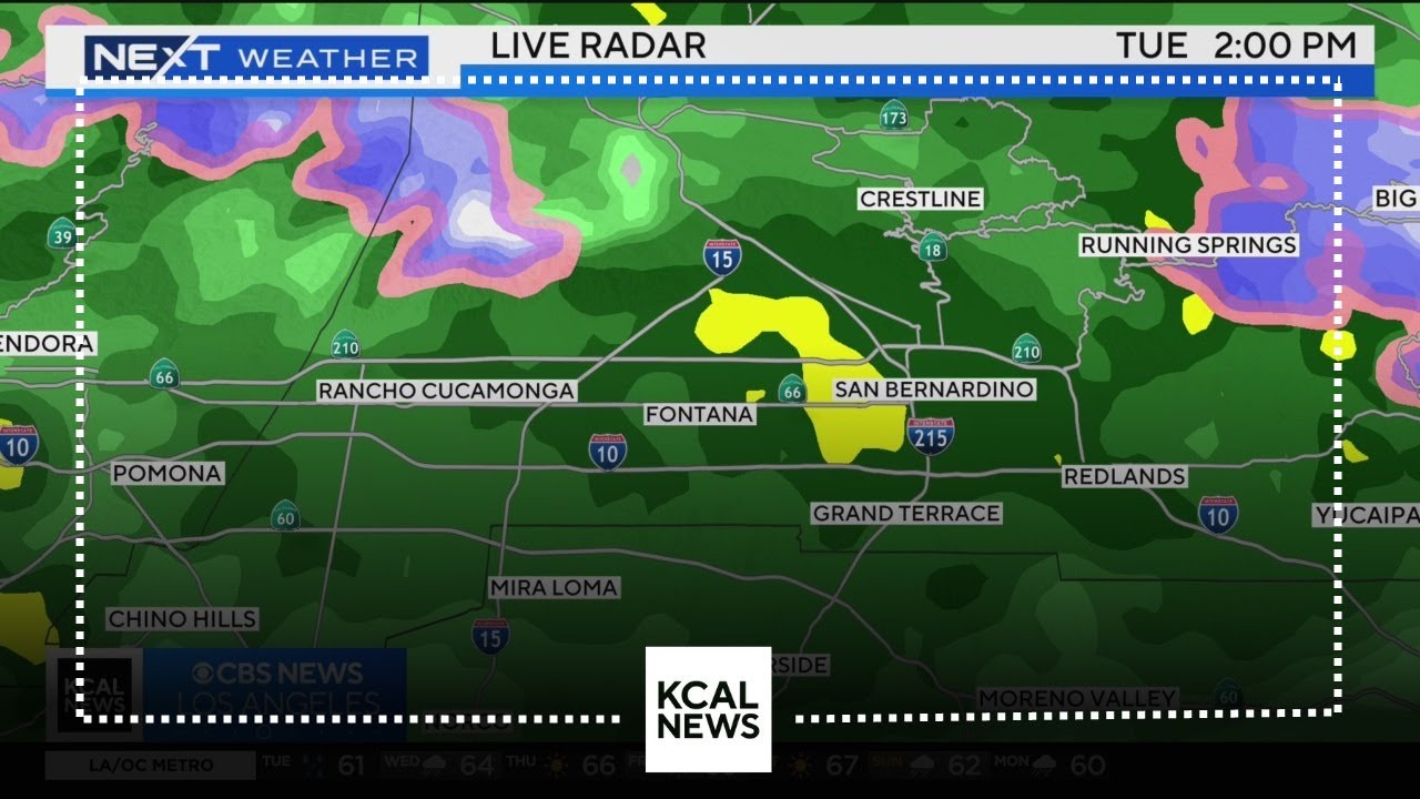 Powerful storm continues to douse SoCal - YouTube