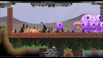 Starbound - Me VS All the bosses