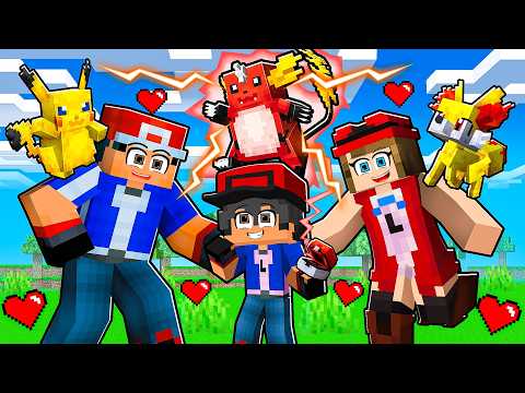 Minecraft: Pokémon X Y - ASH and SERENA’S SON has the STRONGEST STARTER #1