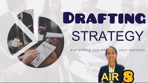 Drafting|CS Professional|AIR 8|CS Khushi Ashish Jain|Strategy to score exemption ✅