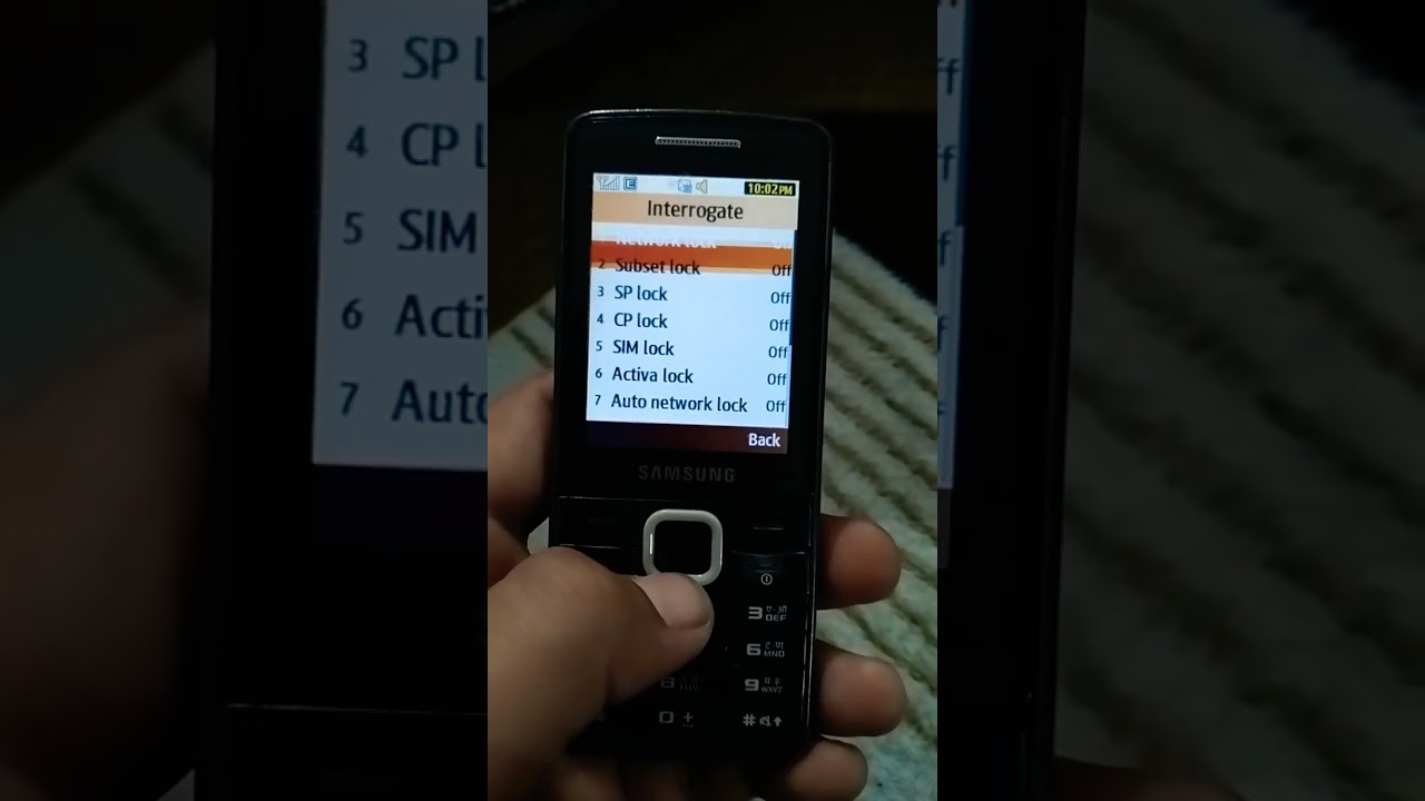 New secret codes try with your samsung keypad phone 