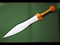 How to make a paper sword gladius sword