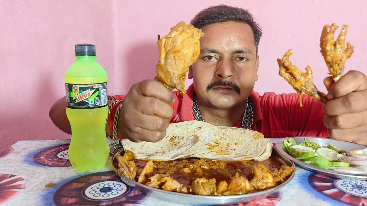 Bhola Roti चिकन लेग पीस पंजा रोटी#chicken leg peace panja roti#Bhola Bhai chicken ...