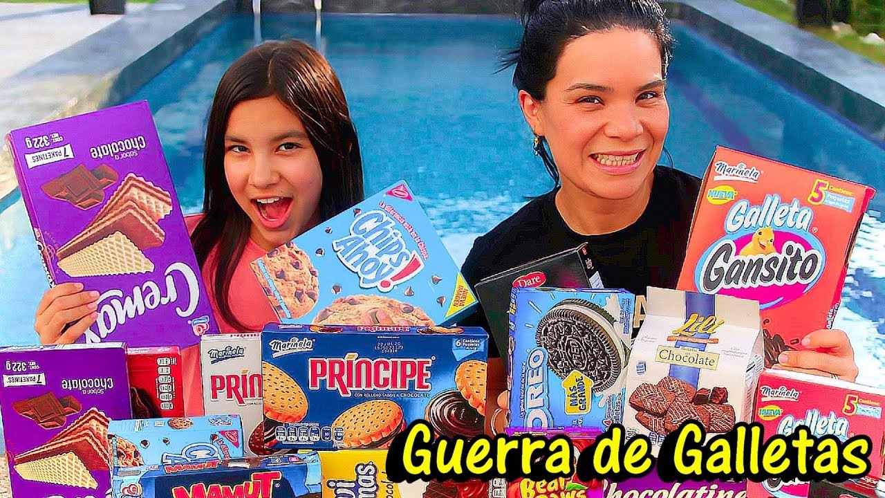 PRoBANDO TODAS las GALLETAS DE CHOCOLATE del SUPERMERCADO  | AnaNana Toys