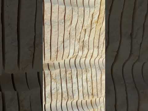 شاهد كيفية تقطيع صخور الرخام والجرانيت