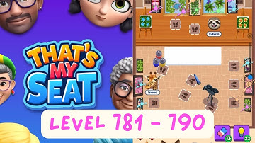 That’s My Seat | Level 781 - 790 | Gameplay Walkthrough