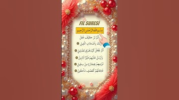 Surah Al-Fil (سورة الفيل) | Allah’s Protection Over the Kaaba