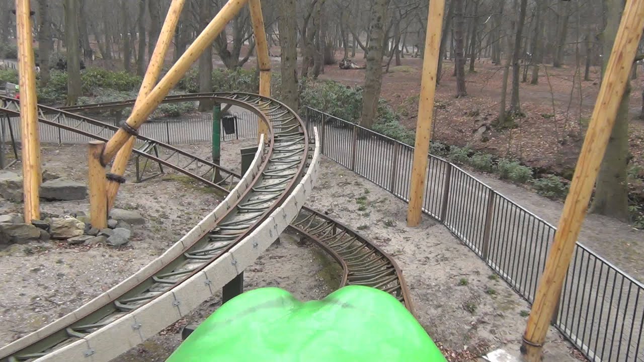 Duinrell - Kikker Achtbaan Onride - 10 April 2013