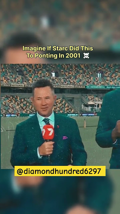 Ricky Ponting the gangster of his era #cricket #ponting #australia #mitchellstarc #shorts #ipl