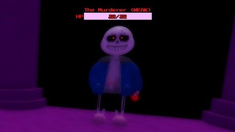 Sans multiverse: The world destroyers. Dusttale: Low LV Sans.