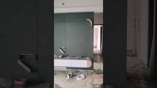 new structure design TV unit#short video#trending #shorts Short