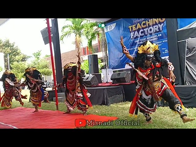 Tari Jaranan Buto Live Smk gajah Mada Banyuwangi (gebyar karya Teaching factory) class=