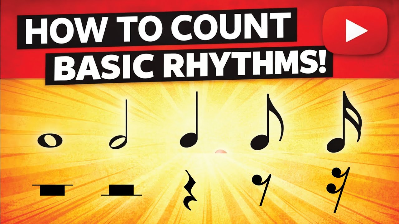 Learn Basic Rhythms | How To Count Notes and Rests